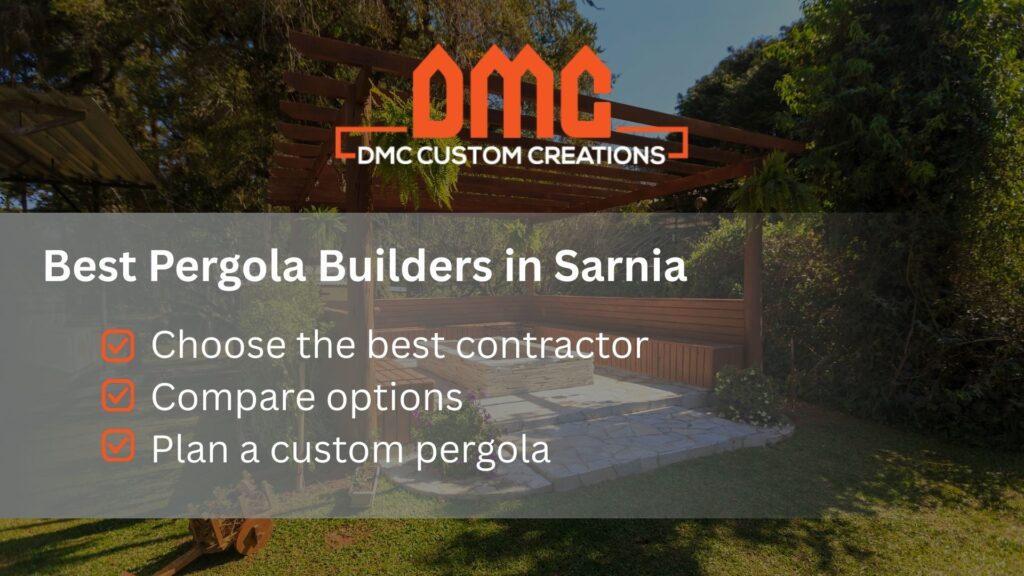 best pergola builders in sarnia ontario